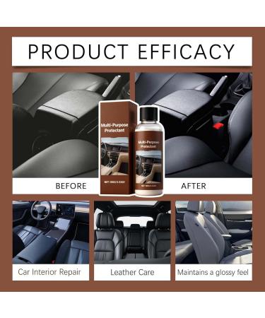 Leather Care Balm 3.9-inch Leather Cleaning Cream | Polishing Wax Color Restoration - 100 ml Nourishing Protective Shine for Bags Furniture Car Seats Jackets Care - Buy Online on GoSupps.com