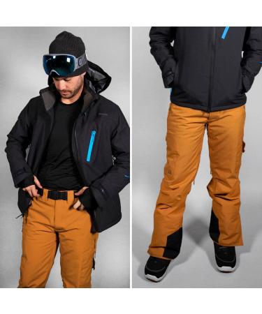 Wildhorn Outfitters Bowman Men's Ski Pants - Insulated, Waterproof, Moab (Large) - Buy Online on GoSupps.com