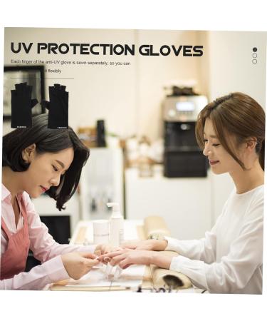 Ipetboom 1 Pair Nail Protection Gloves Mittens Nail Art Gloves Salon Nail Art Tools Manicure Tools Manicure Protective Accessory Salon Manicure Gloves Nylon Thin Section Miss Accessories - Buy Online on GoSupps.com