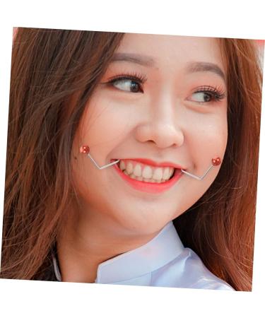 minkissy 2 Pairs Dimple Trainer Small Dimple Marker Women Dimple Maker Facial Dimple Maker Dimple Maker for Cheeks Portable Dimple Marker Facial Exerciser Face Copper Accessories 4.30X2.50X0.80CM Assorted Color 1 - Buy Online on GoSupps.com