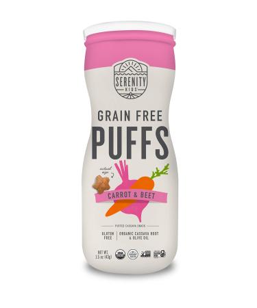 Serenity Kids Grain Free Puffs Carrot & Beet 1.5 oz (43 g)