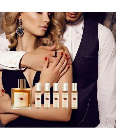 KtafaEDP Perfume Men's Luxury Perfume Gift Set Chocolate Perfume Luxury Set (1.7fl. oz.+5x 0.34 fl. oz.) lrresistable ChocolateScent | Aromatic perfumes for men - Buy Online on GoSupps.com