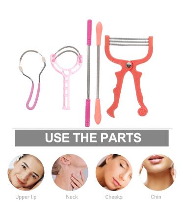 SUPVOX 5pcs Facial Hair Remover - Portable Manual Epilator | Stainless Steel Beauty Tool for Effortless Hair Removal - Buy Online on GoSupps.com