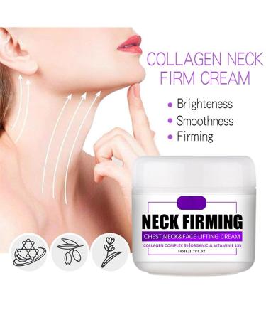 Neck Firming Cream for Women Lifting Cream for Chest Neck & Face - Moisturizer with Collagen & Vitamin E Enhances Elasticity Smooths Wrinkles and Fine Lines Purple - Buy Online on GoSupps.com