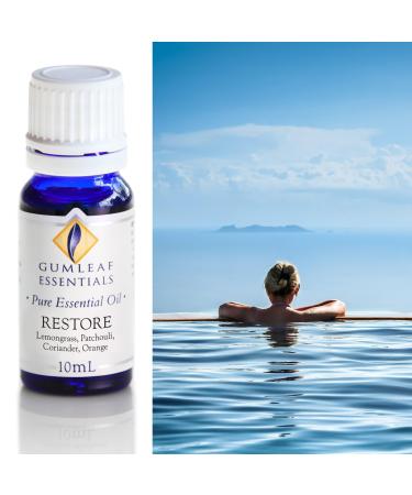 Gumleaf Essentials Restore Essential Oil Blend - 10ml Cruelty Free & Vegan 100% Pure & Natural
