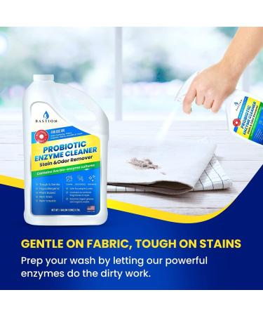 Probiotic Enzyme Cleaner - Professional Strength Stain & Odor Remover - One Gallon Natural Bio-Enzymatic Formula - No Rinse Dye Free - 128 Fl Oz - Buy Online on GoSupps.com