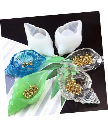 COHEALI 2pcs Conch Storage Box De Para Gelatinas Diy Storage Tray Storage Container Mold 3d Whitex2pcs 11x7cmx2pcs - Buy Online on GoSupps.com