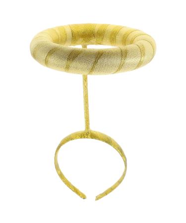 Beaupretty Angel Headband Angel Halo Headband Angel Cosplay Accessory Angel Cosplay Headdress Goddess Headband for Halloween Christmas Golden