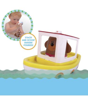 Hey Duggee Lightshow River Boat: Bath Toy for Kids, Projects Lights Underwater, Floats, Squirrel Club CBeebies, Age 3 - Buy Online on GoSupps.com