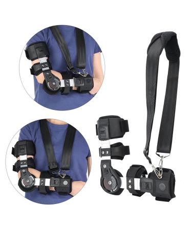 ZJchao Adjustable Elbow Brace - Breathable Support for Arm Hand Finger & Fracture Rehabilitation - Buy Online on GoSupps.com
