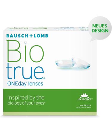 Bausch + Lomb Biotrue Oneday Daily Soft Spherical Contact Lenses - 90 Pack | -6.25 Dioptria 8.6mm BC 14.2mm Dia | International Shipping Available - Buy Online on GoSupps.com