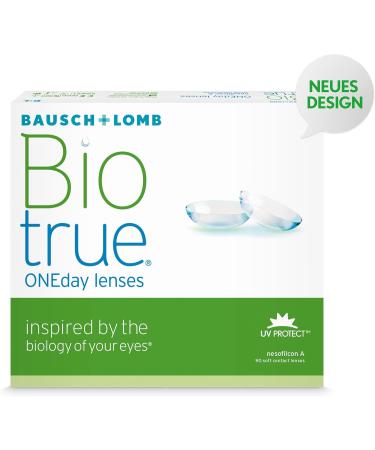 Buy Bausch + Lomb Biotrue Oneday Soft Contact Lenses - 90 Pieces BC 8.6mm Dia 14.2mm -11 Diopters | International Shipping Available - Buy Online on GoSupps.com