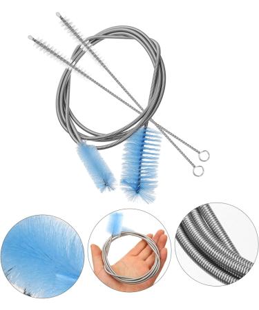 Baluue 12 Pcs Hose Cleaning Brush Dishwasher Drain Hose Dryer Vent Cleaning Brush Pipe Cleaner Brush Crevice Cleaning Tool Sink Drain Brush Bottle Brush Elasticity Stainless Steel Bluex4pcs 20X5CMx4pcs - Buy Online on GoSupps.com