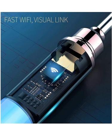 Datianu Ear Curette Ear Cleaner with Camera Wireless Otoscope Earwax Removal Tool 6 LED Lights Ear Cleaning Camera Suitable for Children Adults and Pets(Black) - Buy Online on GoSupps.com