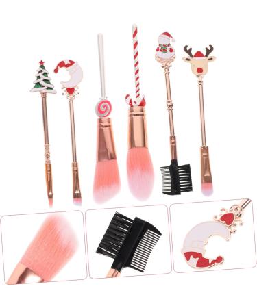 DOITOOL 7 Cosmetic Tools Facial Accessories Cosmetic Face Brushes Eyeshadow Brushes Foundation Brushes Xmas Make up Brushes Kit Mini Brush Multifunctional Brush Elder Candy - Buy Online on GoSupps.com