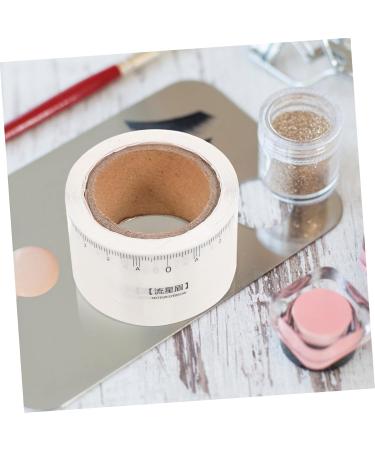 Beatifufu Brow Ruler Sticker 1 Roll Stickers Microblading Ruler Sticker Eye Brow Stencil Mold Drawing Pen Eyebrow Trimming - Buy Online on GoSupps.com