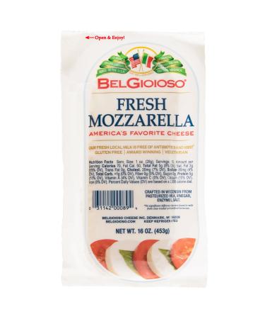 Belgioioso Fresh Mozzarella Log, 16 oz