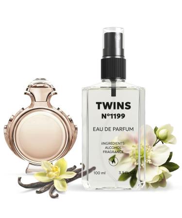 TWINS Impression of Olympe | Perfume for Women Eau de Parfum | No.1199 | 3.4 Fl Oz / 100 ml Paco Rabanne Olympea Impression