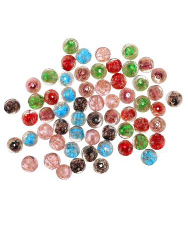 TEHAUX 240 Pcs Beads for Jewelry Making Beaded Bracelet Hand Jewelry Glow in The Dark Beads Round Beads Bracelet Beads Glow Accessories Jewlery Bead Decor Necklace Glass Gold Sandstone