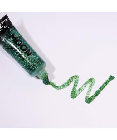 Moon Glitter Holographic Black Face & Body Glitter Gel 12ml - Sparkling Face Paint - Buy Online on GoSupps.com