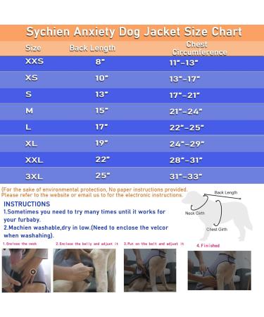 Sychien Dog Thunder Jacket Calming Anxiety Shirt Thunder Vest for Extra Large boy Girl Dogs Labrador Green XXL XXL Green - Buy Online on GoSupps.com