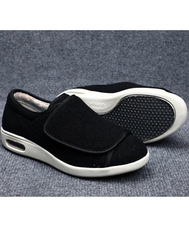 TEPtdirio Women's Men Wide Width Walking Shoes - Adjustable Comfort for Diabetic Edema & Arthritis - Blue 43 - Buy Online on GoSupps.com