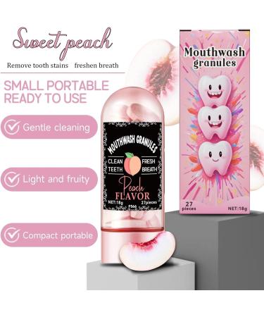 Mundwater Granules - 27 Pieces of Mouthwash for Gum Health | Fresh Breath & Instant Relief - Shop Now! - Buy Online on GoSupps.com