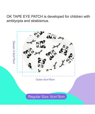 OK TAPE Eye Patch for Kids - 30 Pack Adhesive Eye Patches for Lazy Eye - Breathable & Latex Free - Fun Design (Regular Size) - Buy Online on GoSupps.com