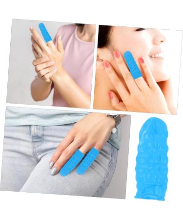 100pcs Nitrile Finger Cots - Protective Finger Sleeves for Joint Protection | Portable Finger Covers for eCommerce - Buy Online on GoSupps.com
