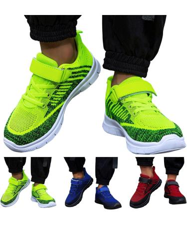 Fashionable Children's Sports Shoes - Boys & Girls Breathable Non-Slip Indoor Football EU Size 38 Dark Blue - Buy Online on GoSupps.com