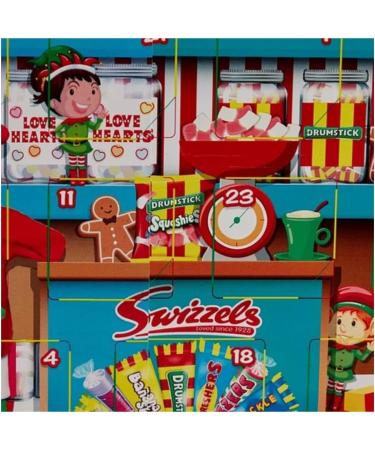 Swizzels Sweets Advent Calendar 2023 - Retro sweets advent calendar | Countdown to Christmas selections sweets | Gluten Free Advent Calendar for Kids Men Women with gift tag 220 g (swizzels advent) - Buy Online on GoSupps.com