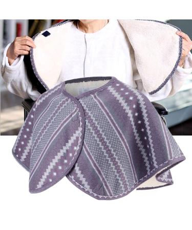 Warm Ladies Bed Shawl & Double-Sided Fleece Shoulder Cloak | Cozy Protection for Seniors - Buy Online on GoSupps.com