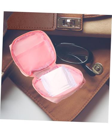 Coolhiya 4-Piece Ice Cream Organizer & Multi-Function Bag for Women | Breastfeeding Inserts Toilet Paper Holder Menstrual Pads & Hygiene Bag | Cactus Fabric Design - Buy Online on GoSupps.com