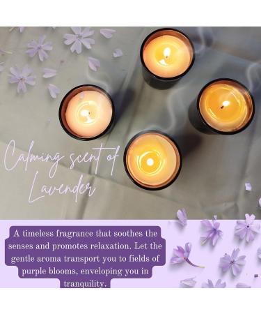 Luxury Scented Candles Set | Rose Lavender Miss Coco Freesia | Black Jar Collection | Perfect Christmas Gifts | Aromatherapy Bliss - Buy Online on GoSupps.com