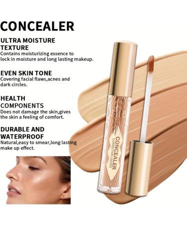 Liquid Base Foundation 27g Full Coverage Facial Makeup Concealer Full Coverage Concealer Foundation Cream Liquid Foundation Matte Creamy Dark Circle Liquid Concealer for Business Trip Shopping 1 count (Pack of 1) - Buy Online on GoSupps.com