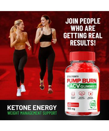 Pump Burn Keto ACV Gummies - Keto Pump Burn Gummies Reviews Pump Burn Keto + ACV Gummies for Weight Management B12 Burn Pump Advanced 1000mg Formula (3 Pack - 180 Gummies) - Buy Online on GoSupps.com