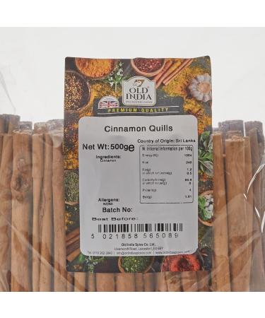 Old India Cinnamon Quills 500 g - Buy Online on GoSupps.com