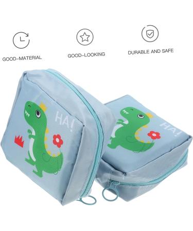 KALLORY Period Pad Pouch 2pcs | Aunt's Towel Storage Bag | Girly Decor Travel Wallet | Menstrual Pad Bag - Buy Online on GoSupps.com