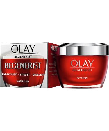 Olay Regenerist Day Cream for Women Intensely hydrates and firms visible skin day cream with amino peptides and vitamin B3 face cream for women 50 ml - Buy Online on GoSupps.com