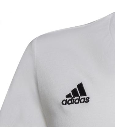 Buy adidas Unisex Entrada 22 T-Shirt for Kids (7-8 Years) - White International Shipping Available - Buy Online on GoSupps.com