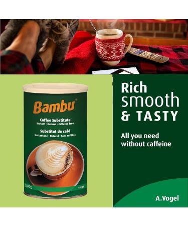 A.Vogel Bambu - Caffeine Free Instant Coffee Substitute - 200G (100 g (Pack of 1)) - Buy Online on GoSupps.com