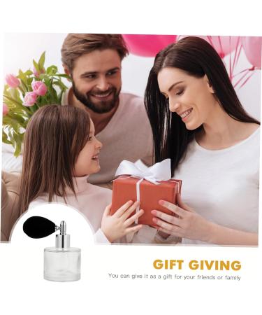 MERRYHAPPY Air Bag Perfume Bottle - Refillable Travel Spray Atomizer (1.7 oz) | Silver Perfume Glass Bottle for Travel & Home - Buy Online on GoSupps.com