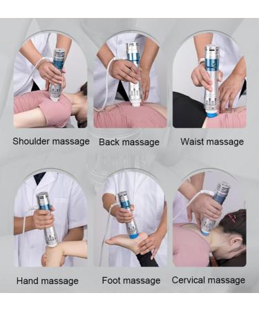 Lokori Portable Shock Wave Therapy Device | Pain Relief & Body Relaxation Massager | 7 Massage Heads for Targeted Therapy - Buy Online on GoSupps.com