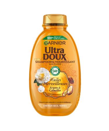 Garnier Ultra Doux Nourishing Shampoo Argan Oil Camellia 300 ml