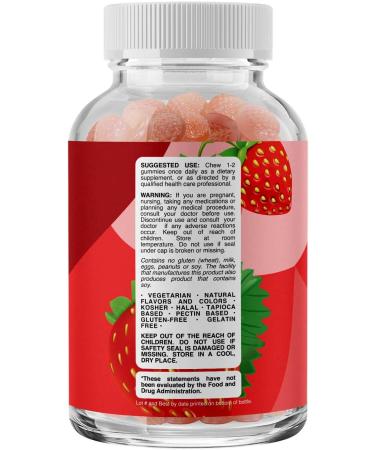B Complex Gummy Vitamins for Energy Boost & Brain Focus - Vegan & Natural Energy Supplement for Adults & Kids - Buy Online on GoSupps.com