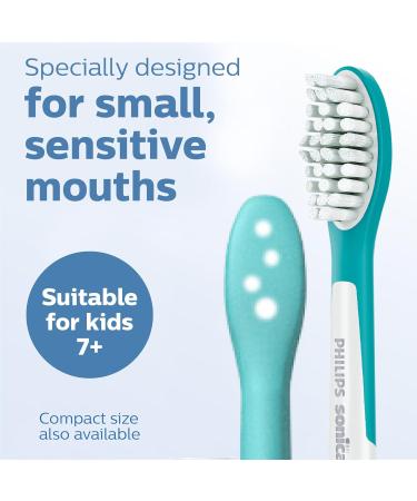 Philips Sonicare For Kids Replacement Brush Heads 2 Pack HX6042/94 Regular - Buy Online on GoSupps.com