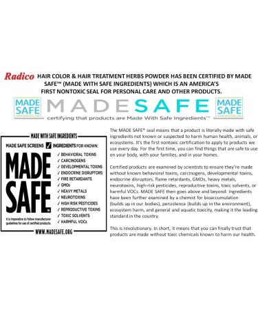 Radico Color Me Organic Burgundy Hair Color 100g - Long Lasting Natural Herbs - Pack of 1 - Buy Online on GoSupps.com