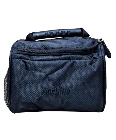 Acclaim Newawling bag with two bowls robust padded mini-ripstop nylon flat short mat for indoors and outside green black