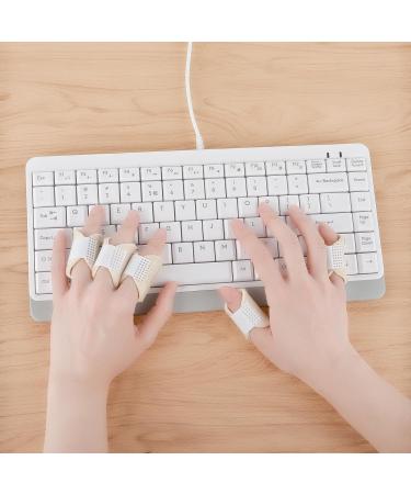 Buy Sibba 5 Pcs Thumb & Pinky Finger Splints | Adjustable Finger Brace & Knuckle Sleeves for Arthritis Relief - Breathable Support & Stabilization - Buy Online on GoSupps.com